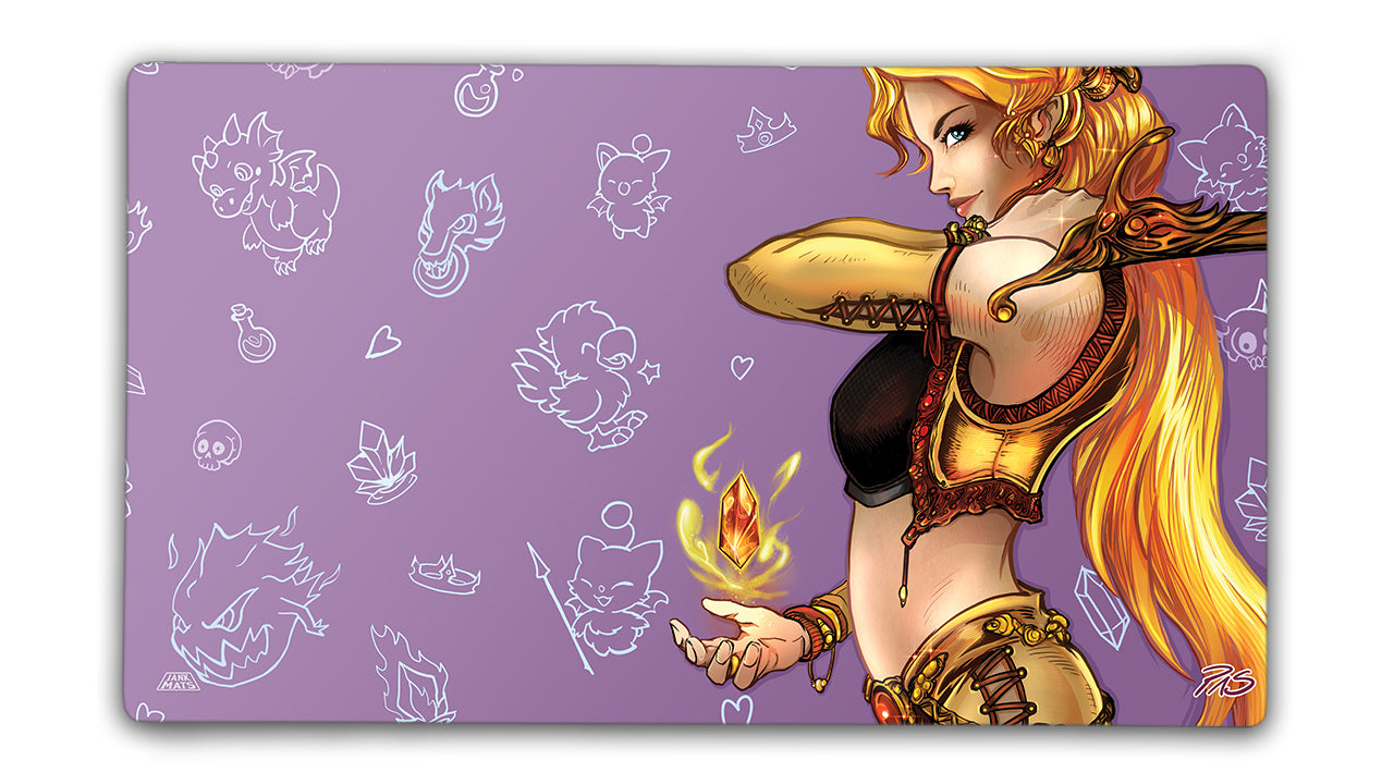 Celes V2 - Premium TCG Playmats - Jank Mats