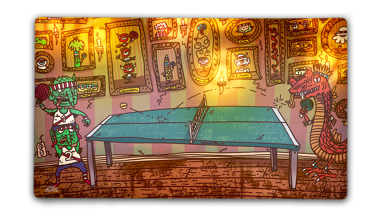 One Drop Ping Pong club - Premium TCG Playmats - Jank Mats