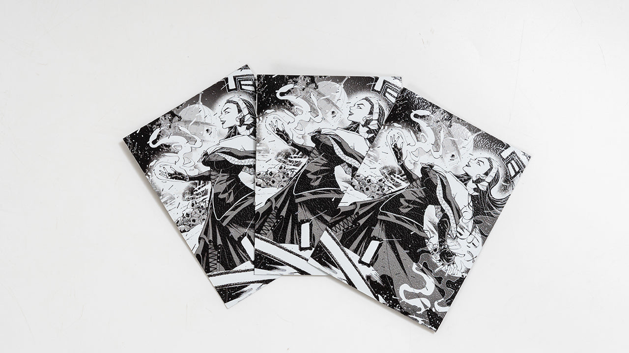 Veil Witch Sleeves - Premium TCG Playmats - Jank Mats