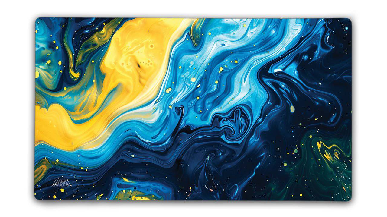 Azorious TCG Playmat or XL Desktop - Premium TCG Playmats - Jank Mats