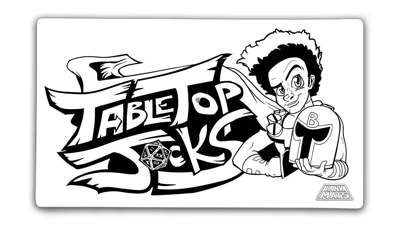 Blackneto Colorless Playmat - Premium TCG Playmats - Jank Mats