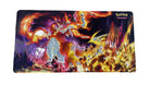 Charizard DIAMOND FOIL Playmat - Premium TCG Playmats - Jank Mats