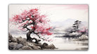 Cherry Blossom TCG Playmat or XL Desktop - Premium TCG Playmats - Jank Mats