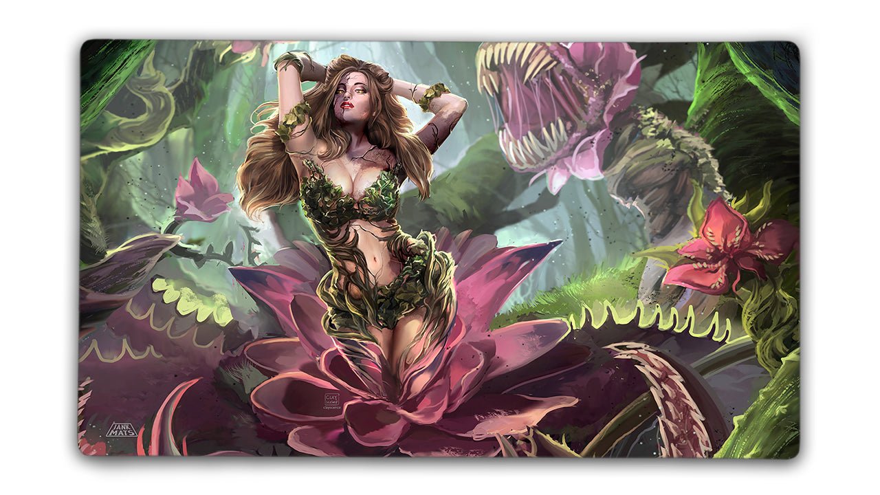 Corrupted Flower - Premium TCG Playmats - Jank Mats