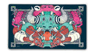 Demon Food Chain Blue - Premium TCG Playmats - Jank Mats