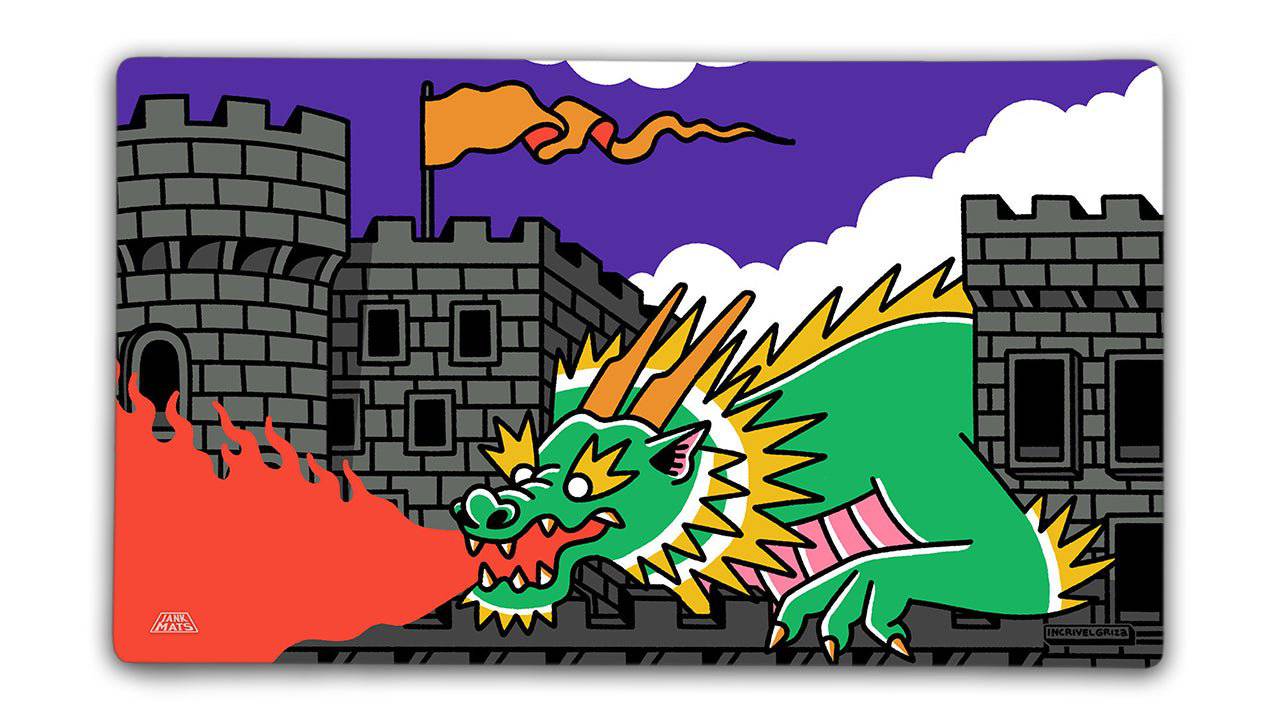 Dragon Takeover Playmat - Premium TCG Playmats - Jank Mats