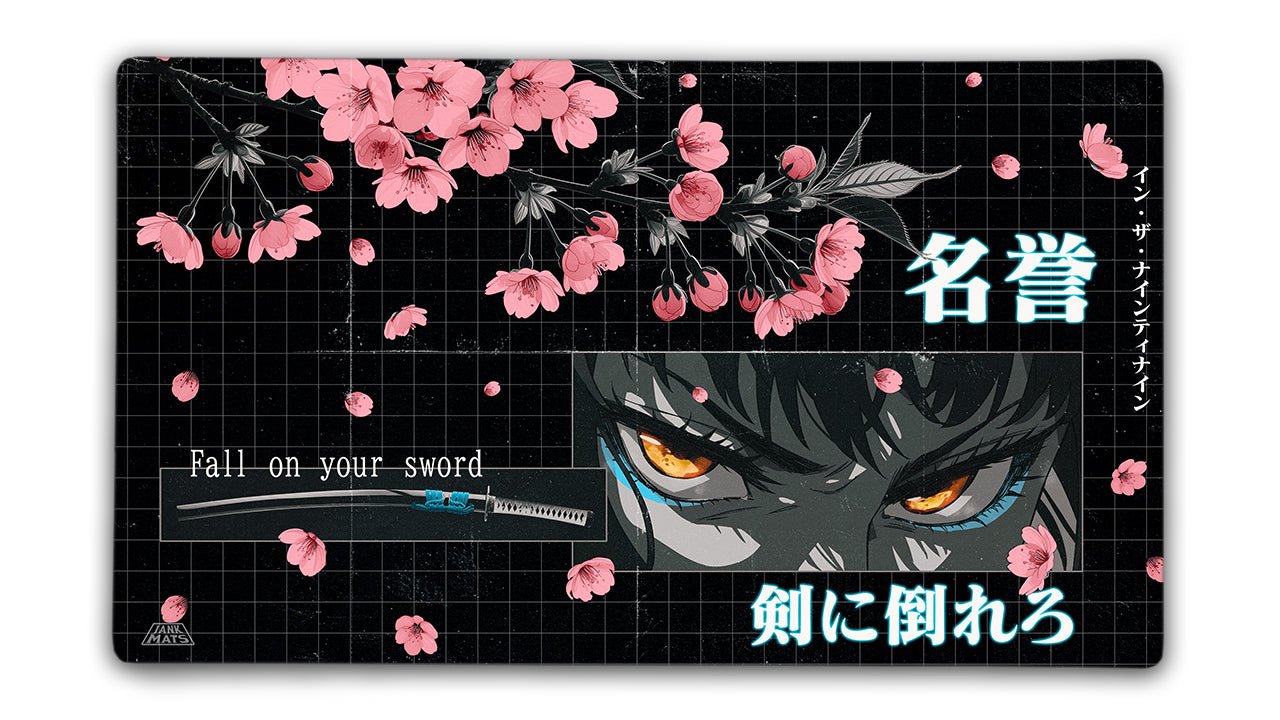 Fall On Your Sword - Premium TCG Playmats - Jank Mats