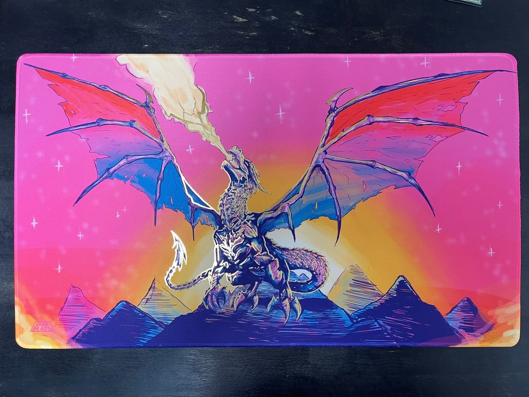 FOIL Chromatic Dragon - Premium TCG Playmats - Jank Mats
