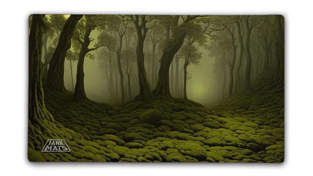 Freaky Forest Playmat - Premium TCG Playmats - Jank Mats