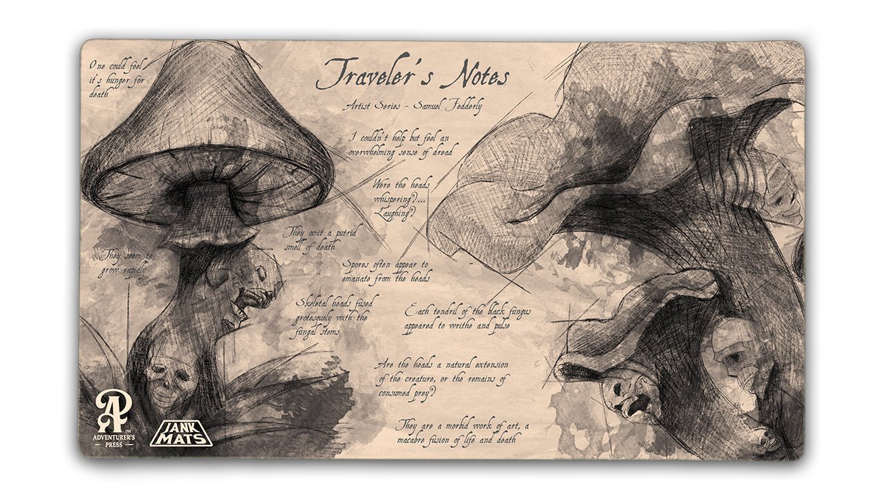Fungus & Mushrooms Playmat - Premium TCG Playmats - Jank Mats