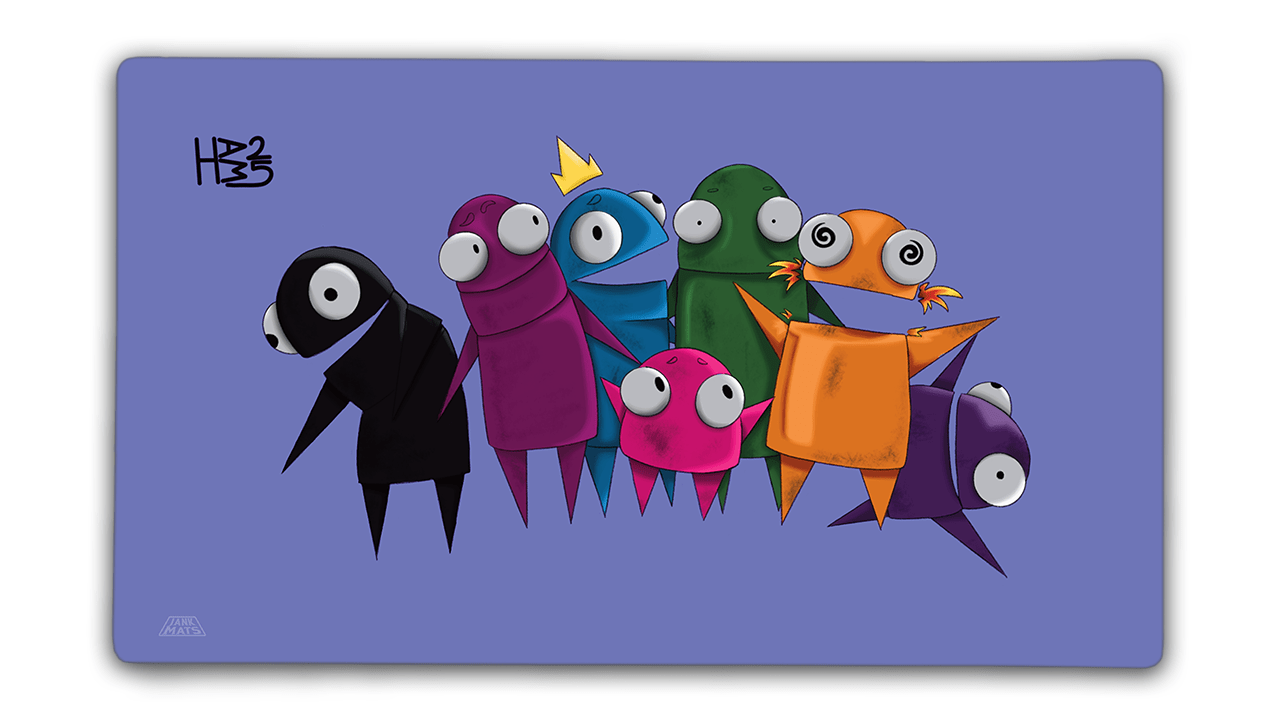 Gamer Nerd Squad | ShyTwilii - Premium TCG Playmats - Jank Mats