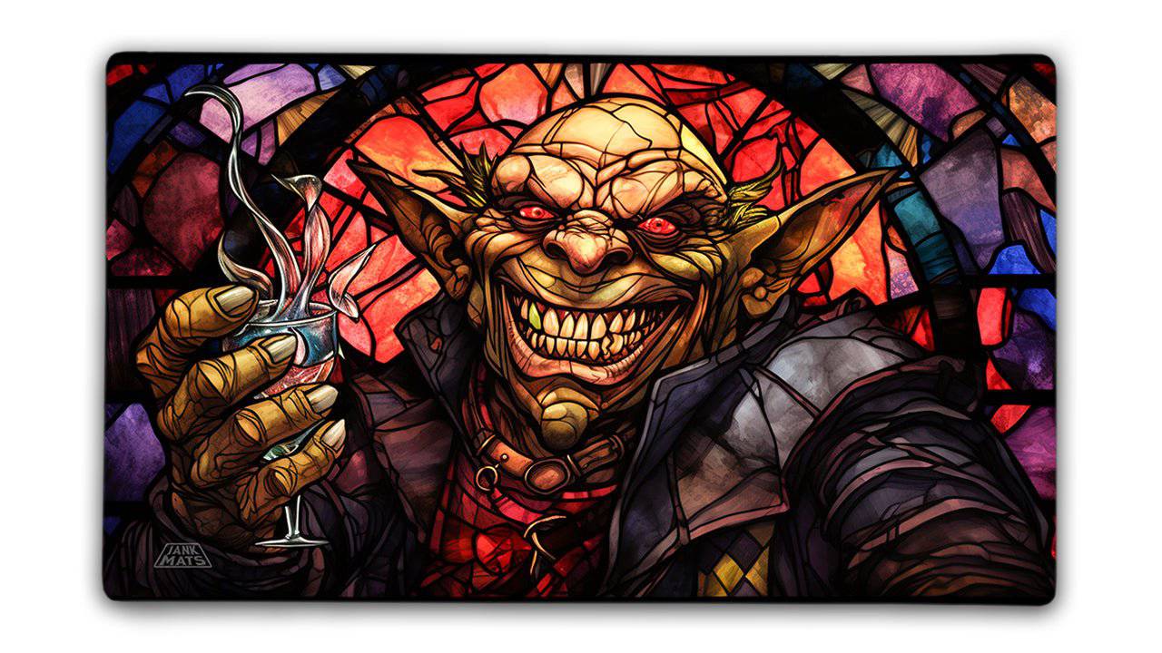 Goblin Mob Boss TCG Playmat or XL Desktop - Jankmats