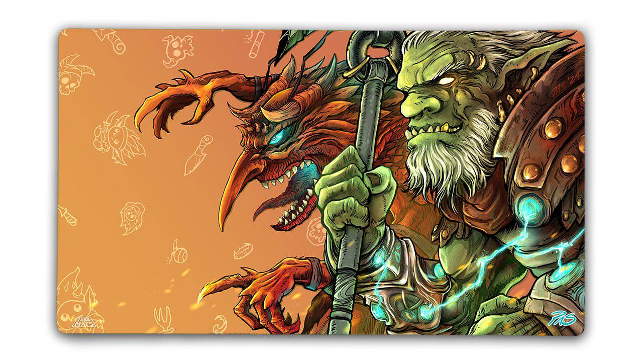 Goblin Troublemakers Playmat - Premium TCG Playmats - Jank Mats