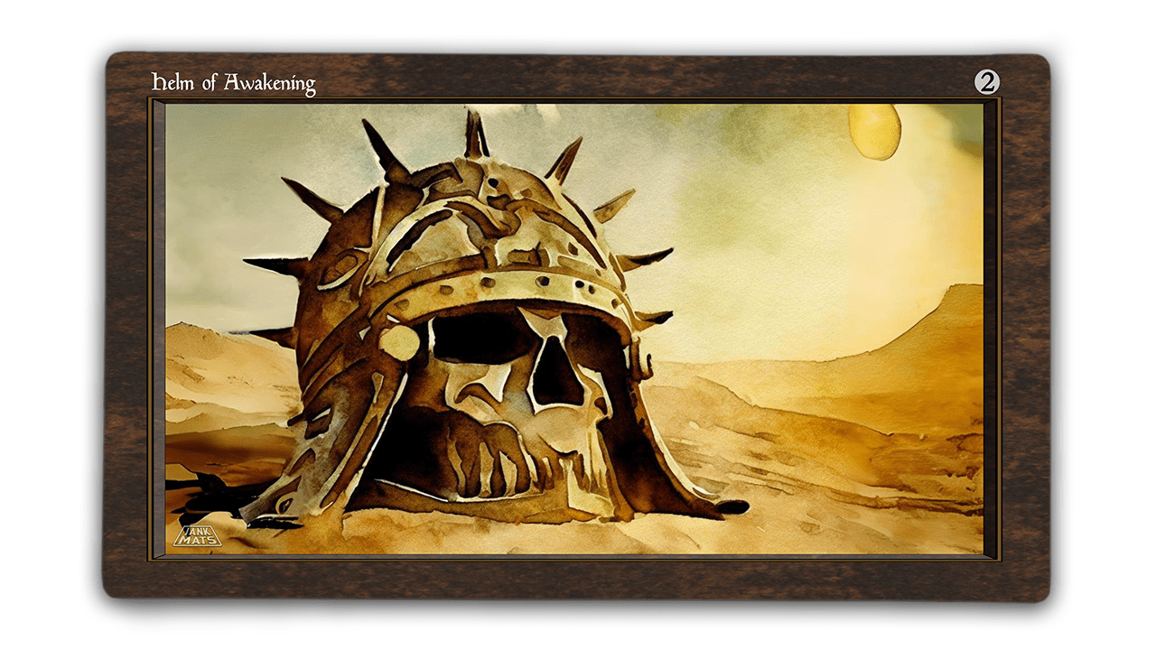 Helm TCG Playmat - Premium TCG Playmats - Jank Mats