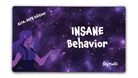 Insane Behavior | ShyTwilii - Premium TCG Playmats - Jank Mats