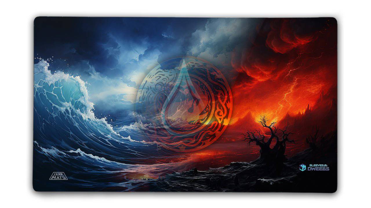 Izzet TCG Playmat - Premium TCG Playmats - Jank Mats