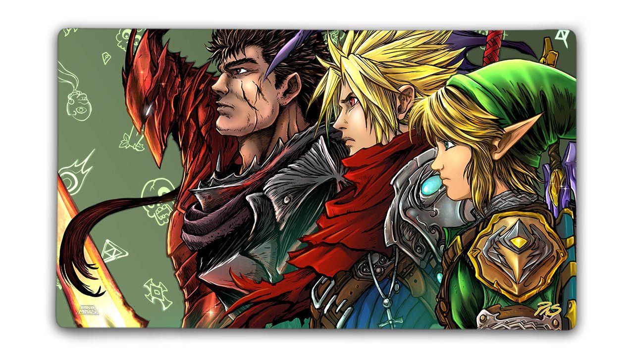 Legendary Swordsmen - Premium TCG Playmats - Jank Mats