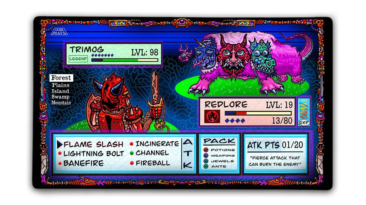 Legendary Trimog has Appeared - Premium TCG Playmats - Jank Mats