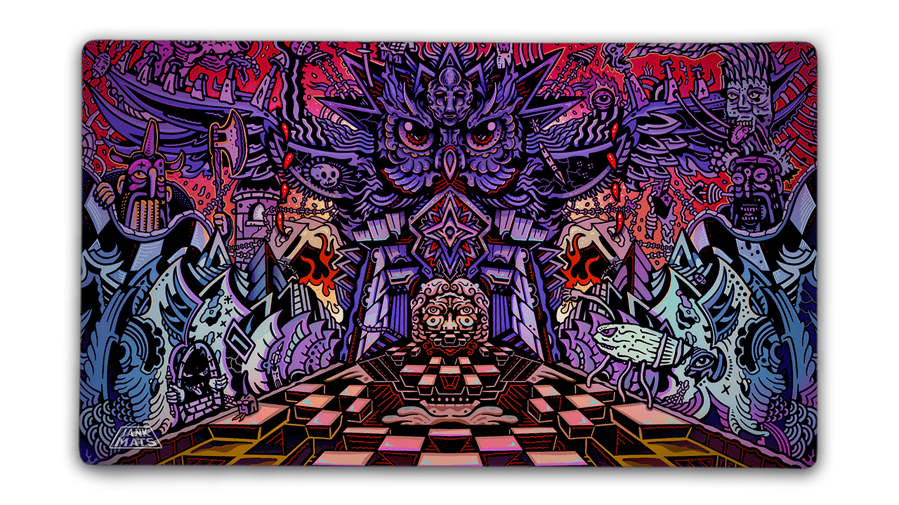 Midnight Court Playmat - Premium TCG Playmats - Jank Mats