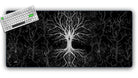 Mono Green BW Gaming Mat - Premium TCG Playmats - Jank Mats
