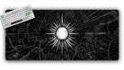 Mono White BW Gaming Mat - Premium TCG Playmats - Jank Mats