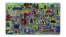 My Town Bundle Set | 4 Playmats and Commander Zone - Premium TCG Playmats - Jank Mats
