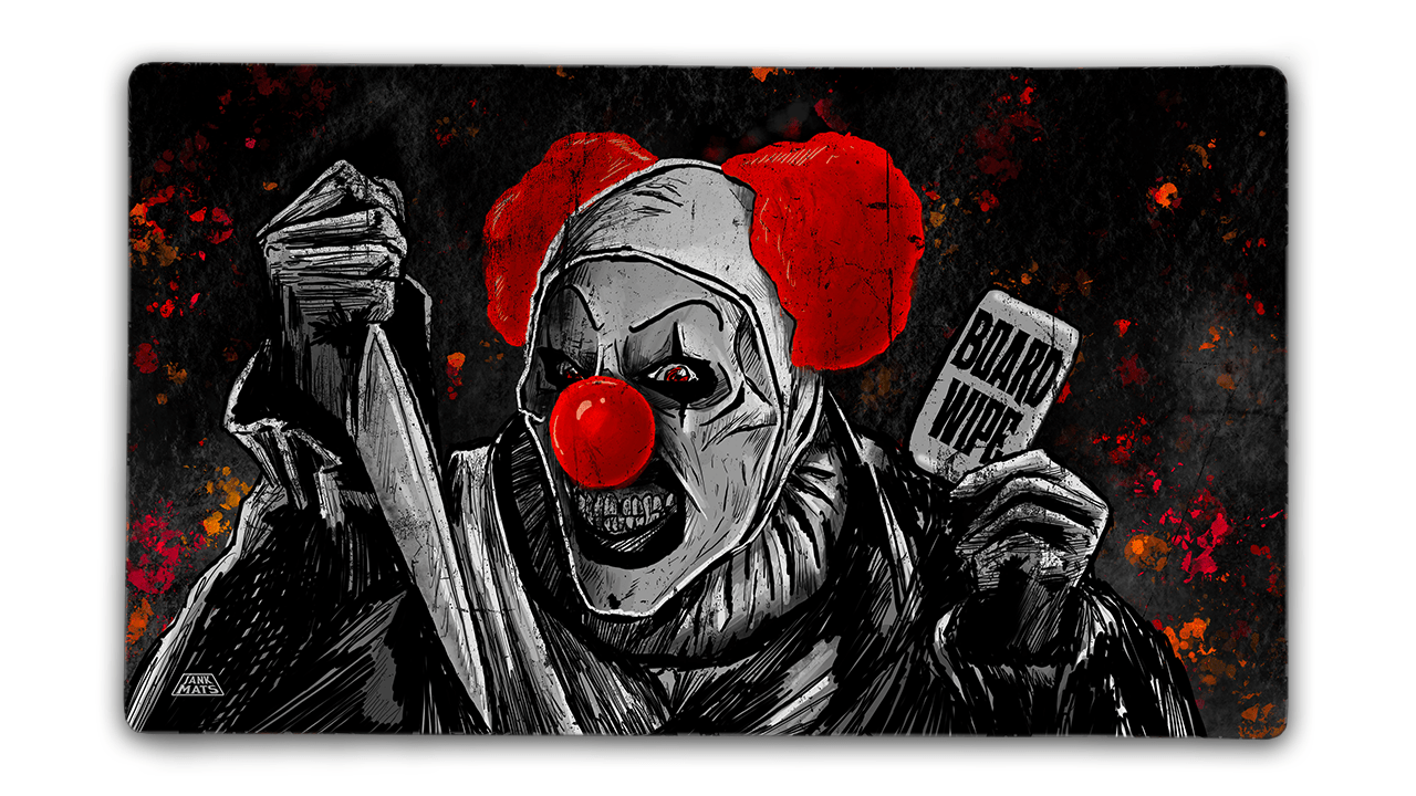 Nightmare Clown - Premium TCG Playmats - Jank Mats