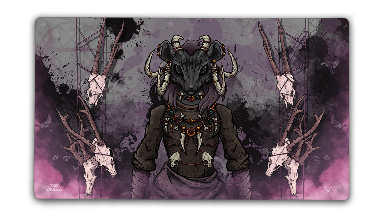 Nox Mortua Ink-Eyes Playmat - Premium TCG Playmats - Jank Mats