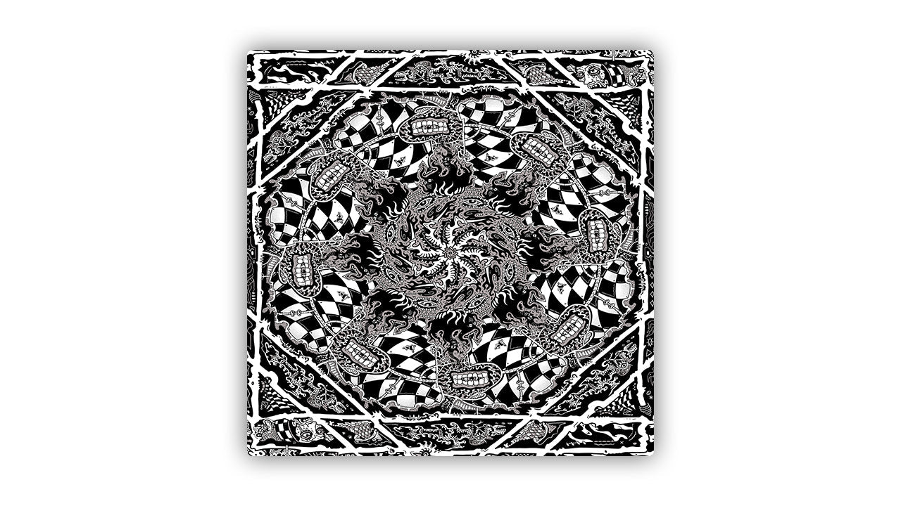 Palace Courtyard 2 Player Cloth Playmat - Premium TCG Playmats - Jank Mats