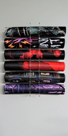 Playmat Display - Clear Acrylic Wall Mount - Premium TCG Playmats - Jank Mats