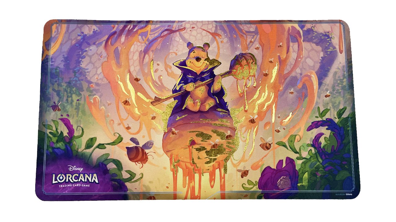 Pooh Foil Playmat - Premium TCG Playmats - Jank Mats