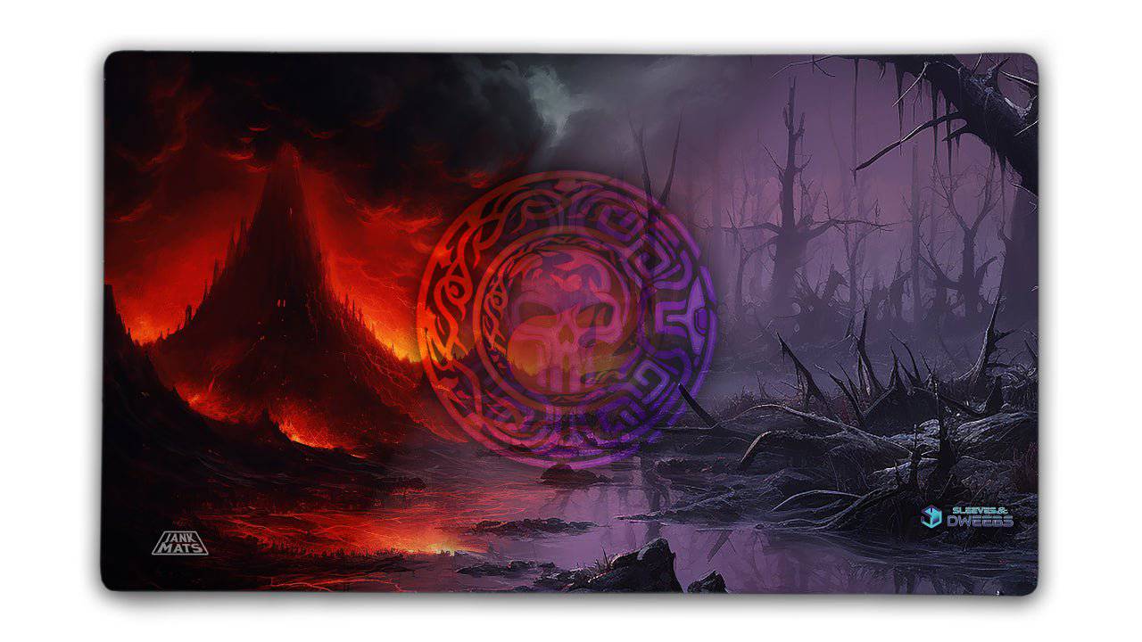 Rakdos TCG Playmat - Premium TCG Playmats - Jank Mats