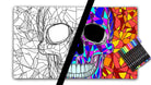 Skull | Color Your Own Playmat Set - Premium TCG Playmats - Jank Mats