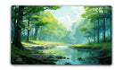 Sleeping Creek TCG Playmat or XL Desktop - Premium TCG Playmats - Jank Mats