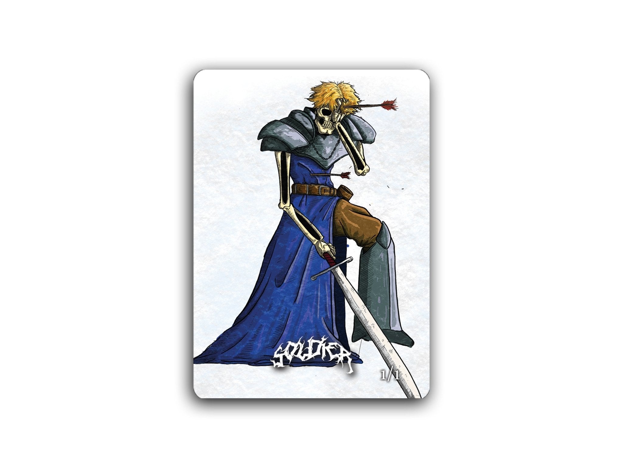 Soldier Token - Premium TCG Playmats - Jankmats