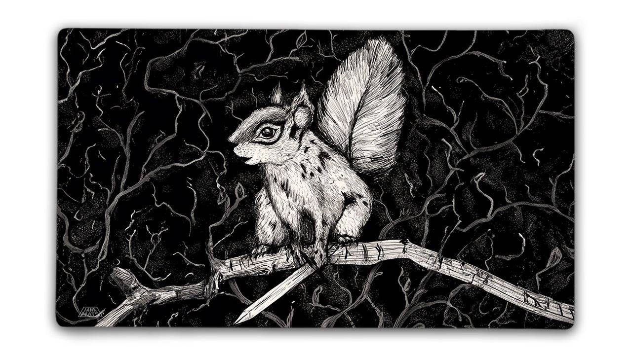 Squirrel Warrior Gaming Mat - Jankmats