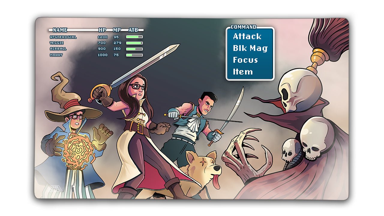 Tactics | Decked Out - Premium TCG Playmats - Jank Mats