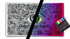 The Eye | Color Your Own Playmat Set - Premium TCG Playmats - Jank Mats