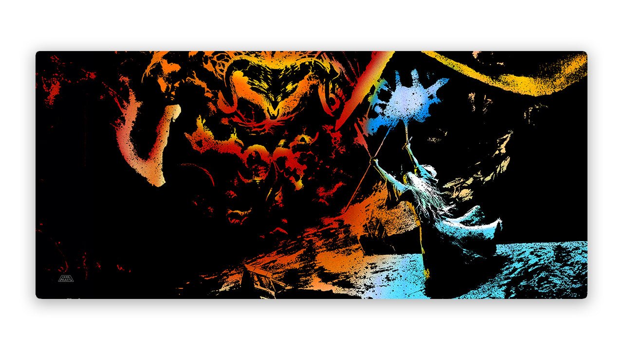 The Last Stand Full Table Stitched Playmat - Premium TCG Playmats - Jank Mats