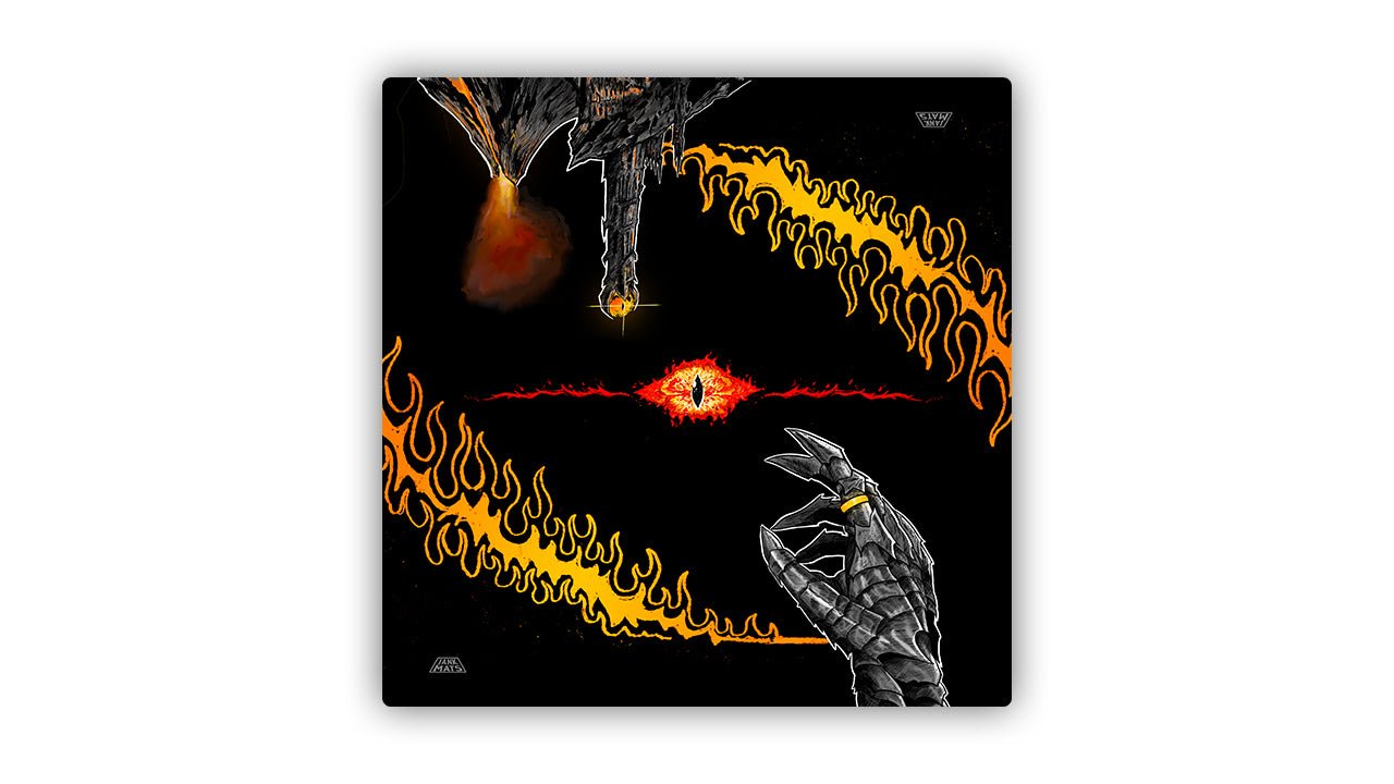 The Ring Bearer 2 Player Cloth Playmat - Jankmats