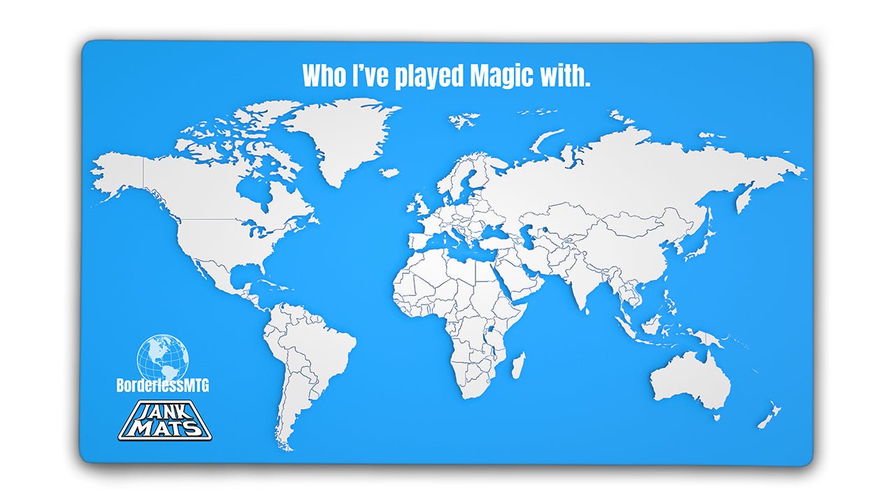 Who I've Played Magic With - Premium TCG Playmats - Jank Mats
