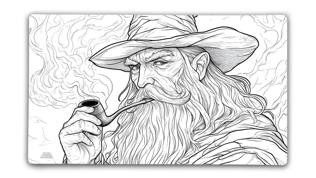 Wizard | Color Your Own Playmat Set - Premium TCG Playmats - Jank Mats