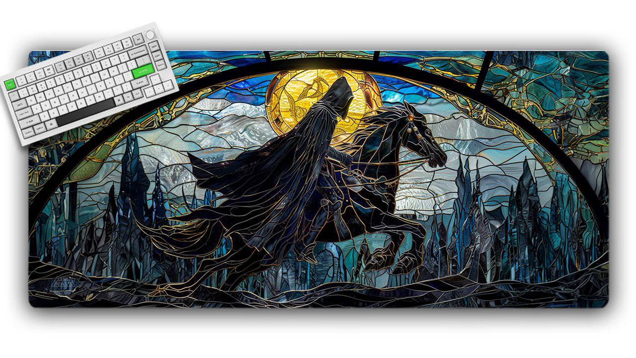 Wraith Rider TCG Playmat or XL Desktop - Premium TCG Playmats - Jank Mats