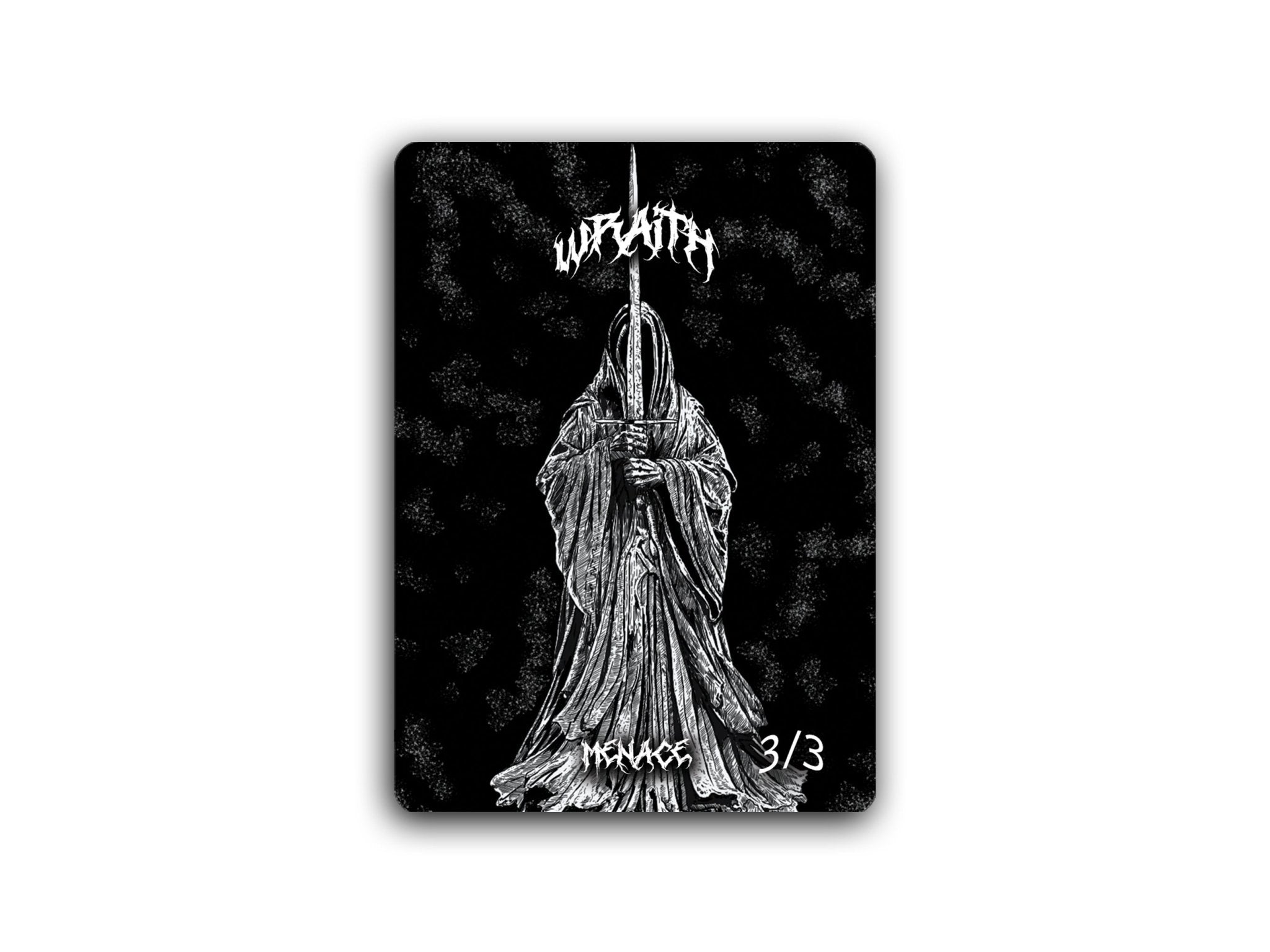 Wraith Token - Premium TCG Playmats - Jankmats
