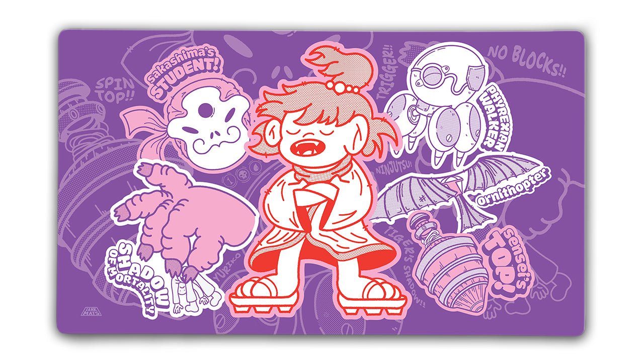 Yuriko by Jacob Paris - Premium TCG Playmats - Jank Mats